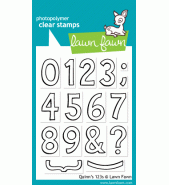 Lawn Fawn Quinn's 123s numbers stamp set 